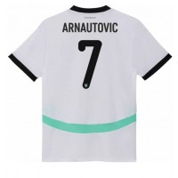 Østerrike Marko Arnautovic #7 Fotballklær Bortedrakt EM 2024 Kortermet